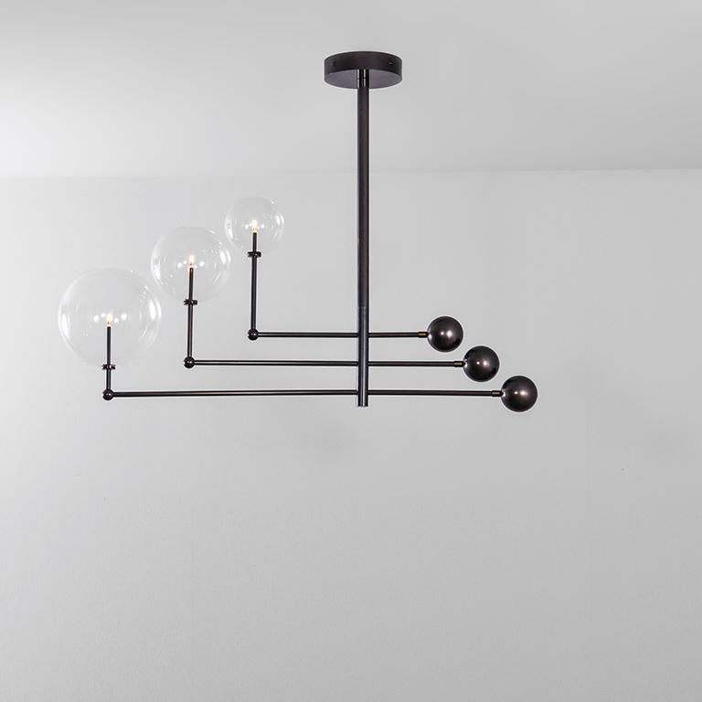 Lampadario Universe Black Gunmetal di Schwung In condizioni Nuovo in vendita a Geneve, CH