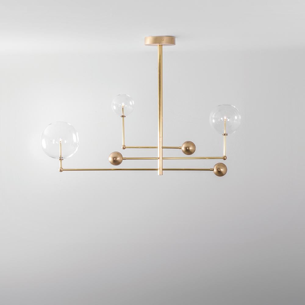 Lámpara Universe de latón de Schwung en Nuevo estado para la venta en Geneve, CH