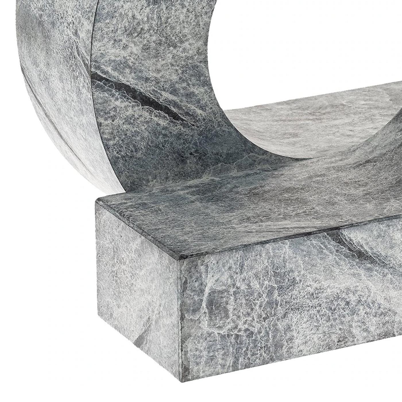 Sculpture universe marble finish all in
solid bronze with a marble patina finish.