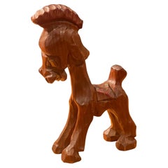 University of Southern California Traveler Mascot Wood Carving by Carter Hoffman