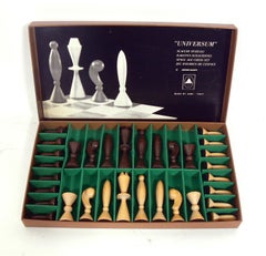 "Universum" Chess Set Designed by Arthur Elliot for ANRI, Italy