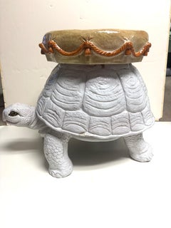 “Italian Turtle stool sculpture”