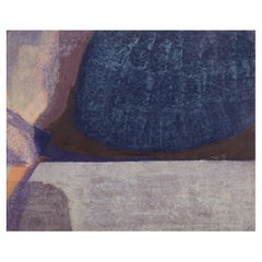 Unknown Artist, Abstract Composition, Oil on Canvas, Late 1900s