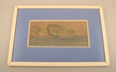 Artista desconocido, Técnica mixta sobre papel, "La Marsellesa", Fechado en 1937