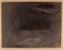 Unknown Artist, Oil on Board, Abstract Composition, Dated 1987