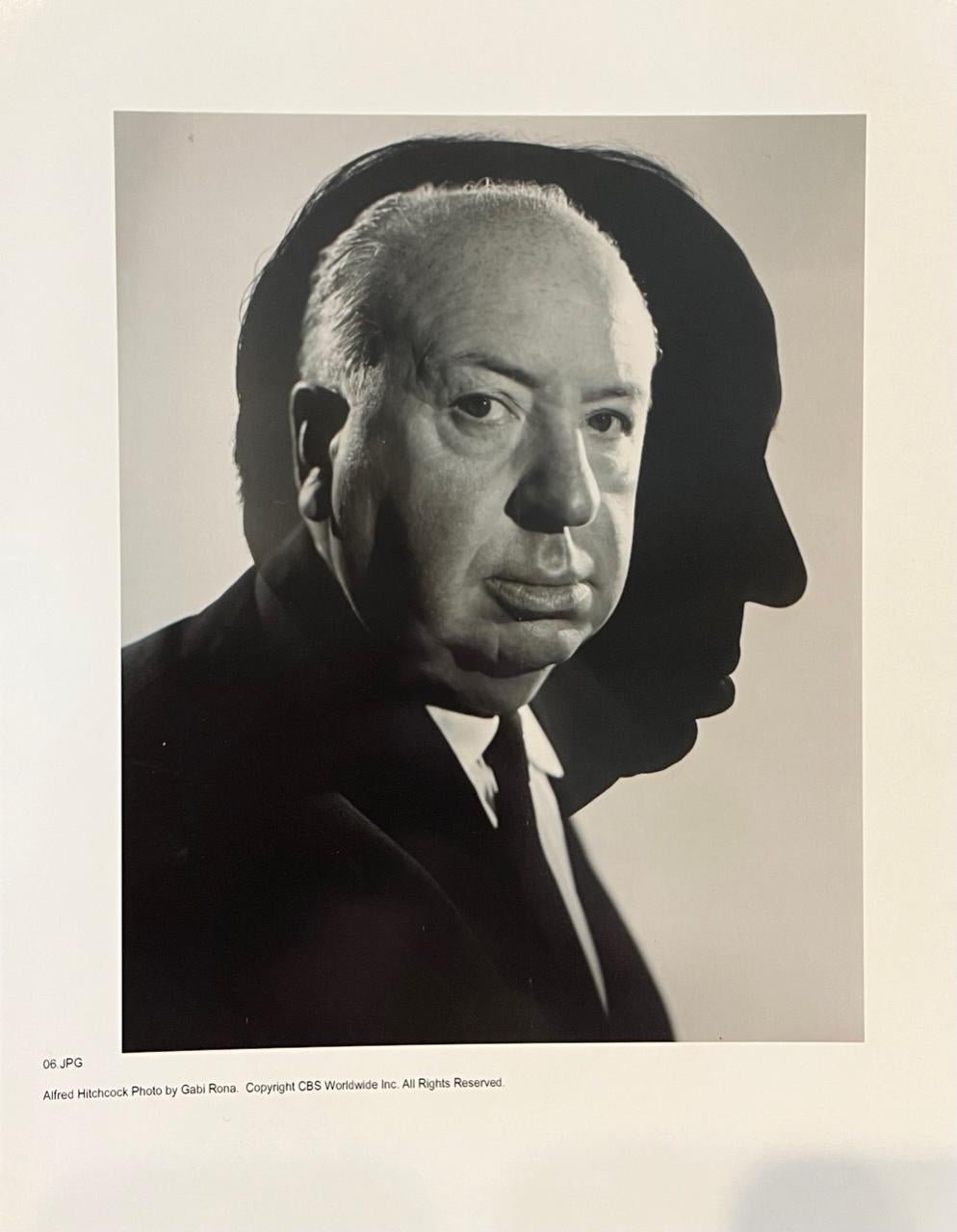 Color Photograph de Unknown Artist - Alfred Hitchcock, Fotografía, Sin enmarcar
