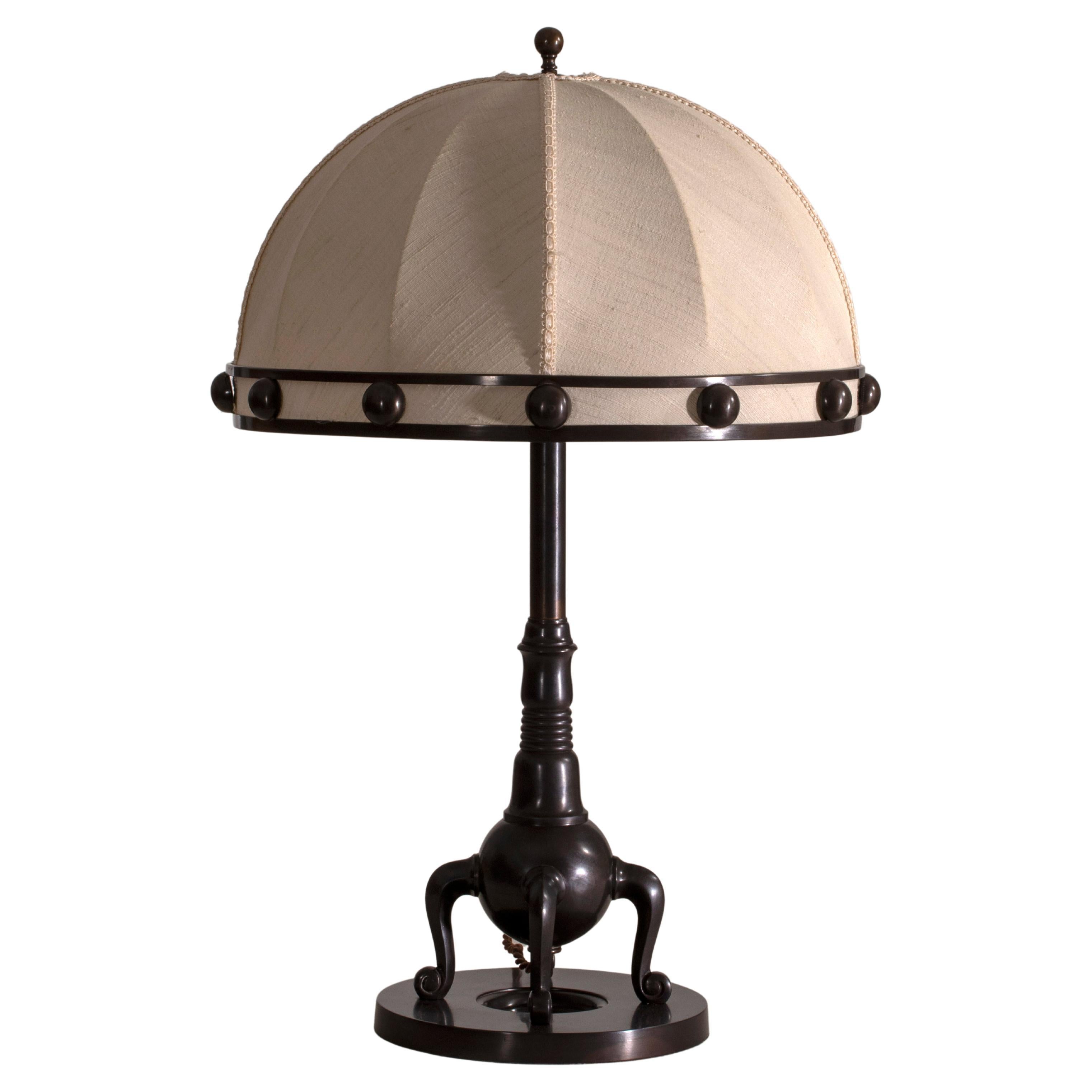 Unusual Designer Giltwood Table Lamp, Scandia by Randy Esada For Sale at  1stDibs