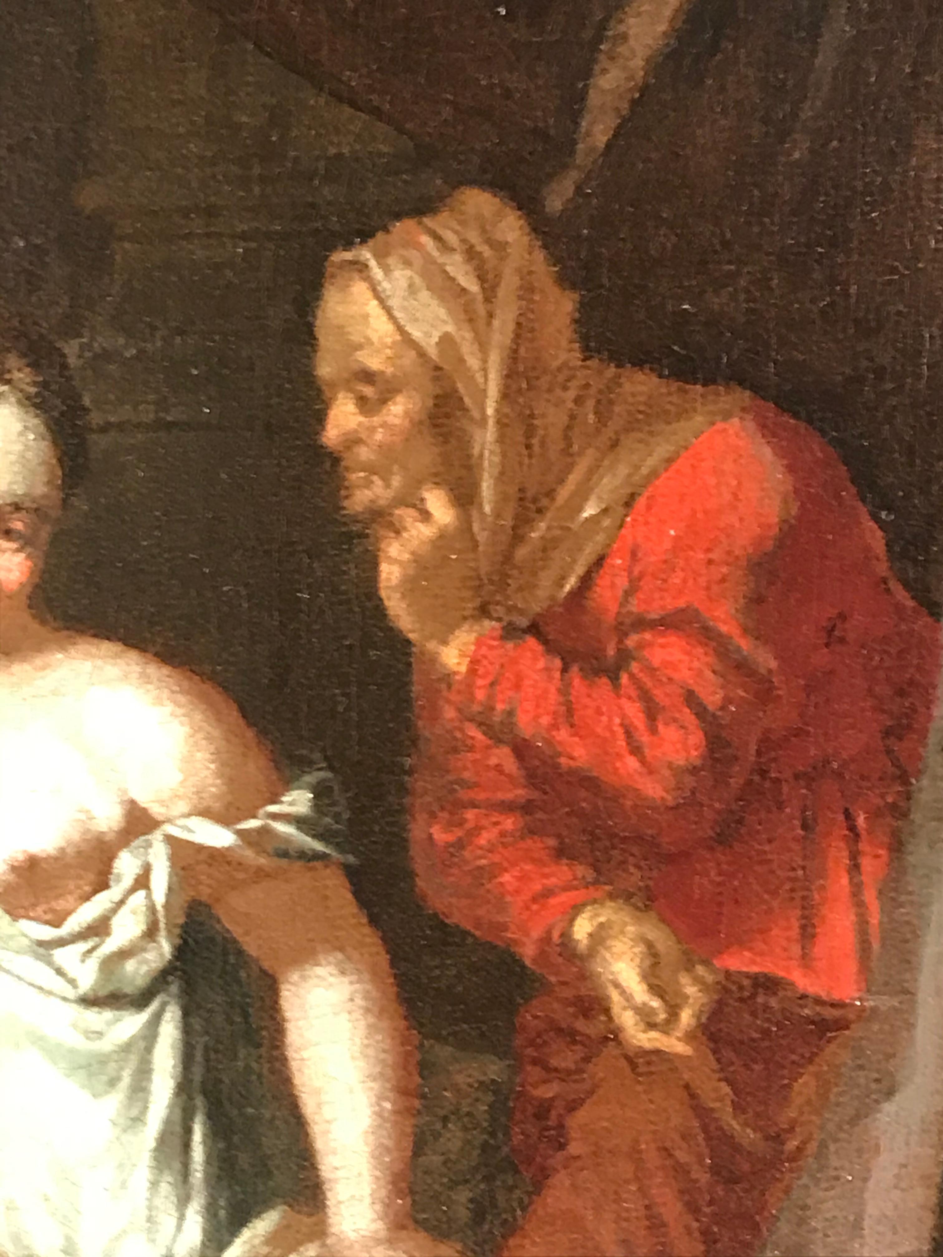 Unbekannter flämischer Künstler, 17.-18. Jahrhundert (Belgisch) im Angebot
