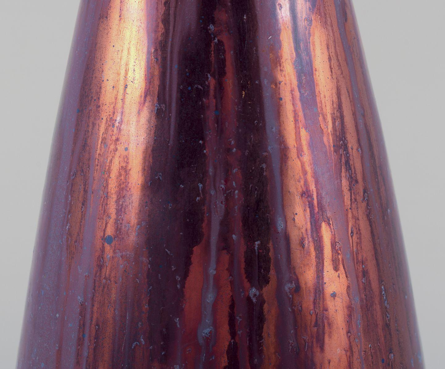 Céramiste français inconnu. Grand vase en céramique à glaçure éosine. Ca. 1930s en vente 1