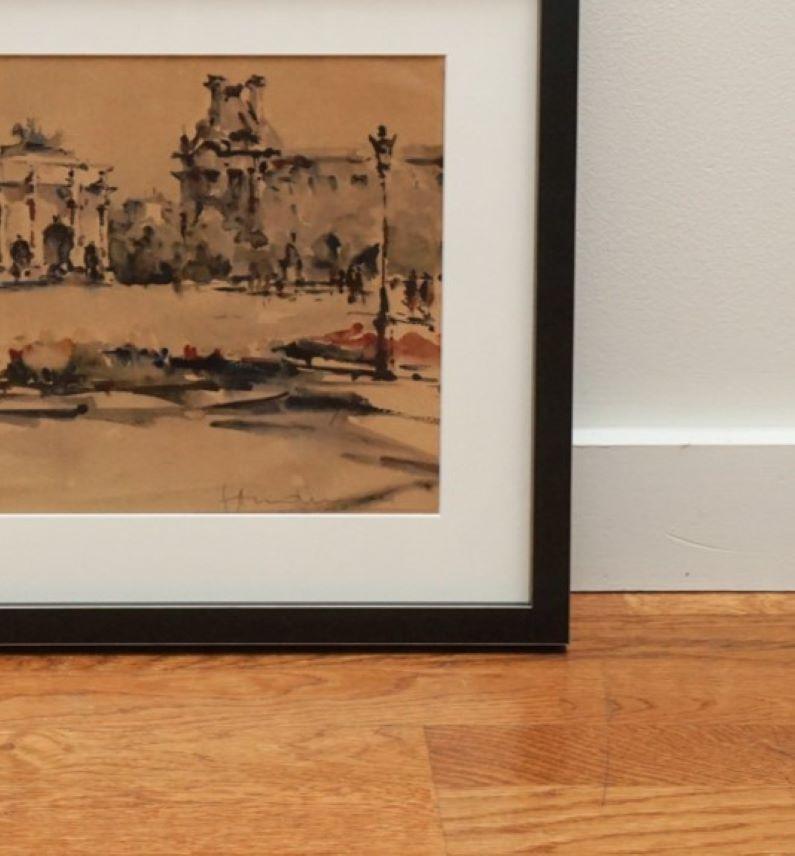 Regency Revival Unknown French Street Artist, Richman Poorman Series 3 For Sale
