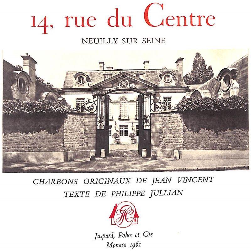 "14, Rue Du Centre: Neuilly-sur-Seine" 1961 LOPEZ-WILLSHAW, Arturo - Mixed Media Art by Unknown