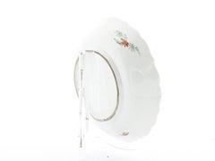 17th Century Japanese Saucer, Kakiemon Ceramics, Bird and Pomegranate, Antique