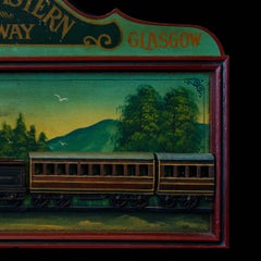 A London to Glasgow North-Eastern Railway sign, 20th Century