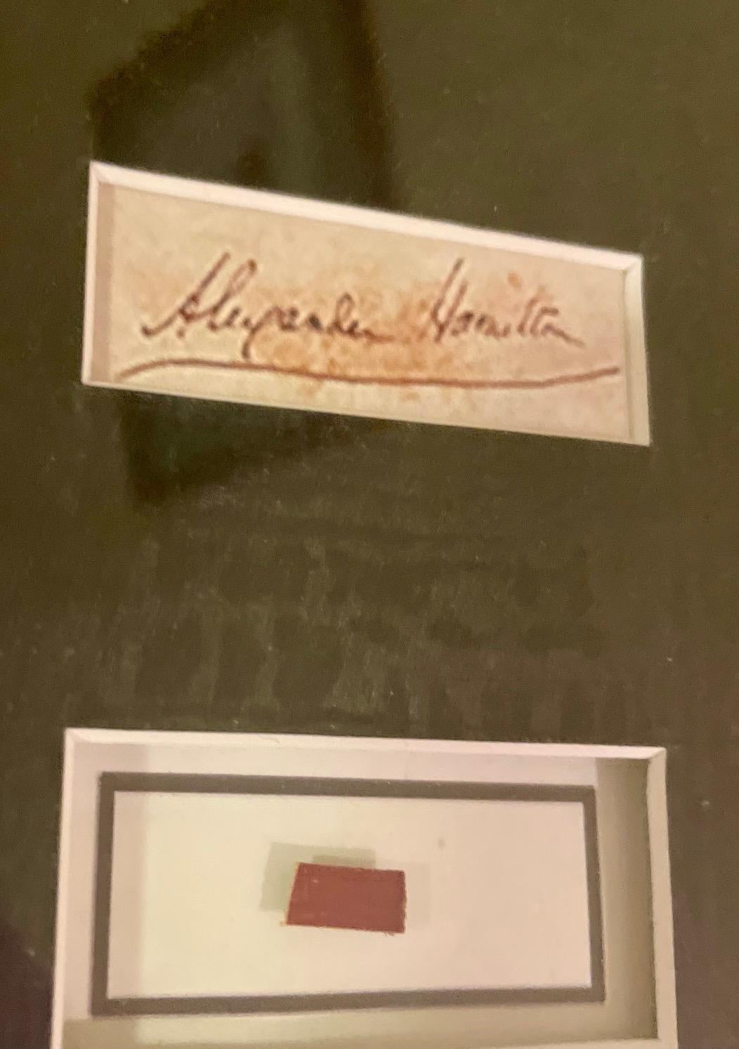 Aaron Burr/Alexander Hamilton Duel--- technique mixte, édition limitée en vente 2