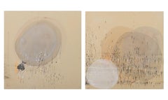 Abstract Composition Diptych