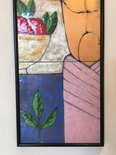 Adams", di autore sconosciuto, smalto su metallo e Wood