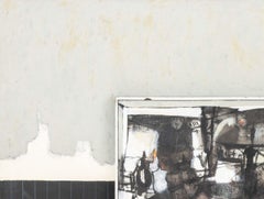 Agudelo Abstract Composition, Mixed Media Assemblage, circa 1960