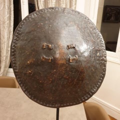Antique Amhara Shield, African art 