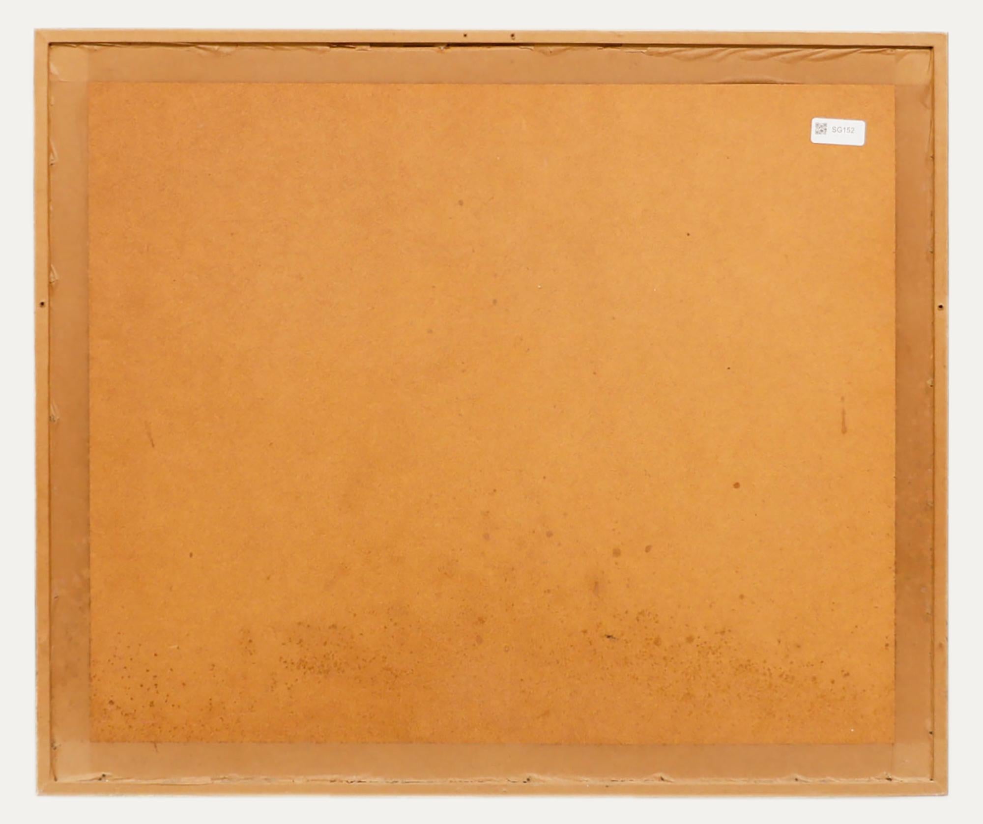 Attribué. Janet Monks (née en 1939) - Encadrée 20e siècle - Techniques mixtes, le défilé en vente 1