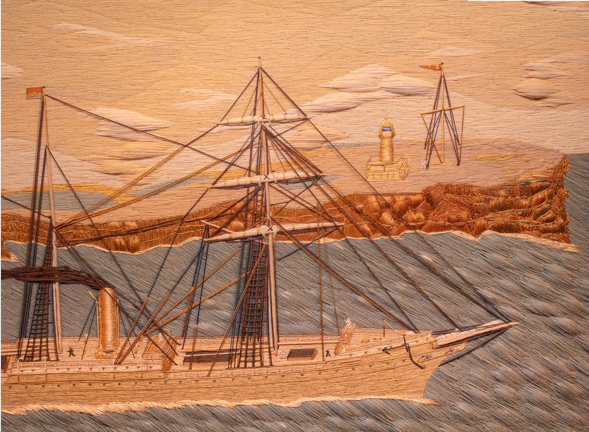 AUSTRALASIAN Off South Sydney-Kopfleisten (Volkskunst), Mixed Media Art, von Unknown