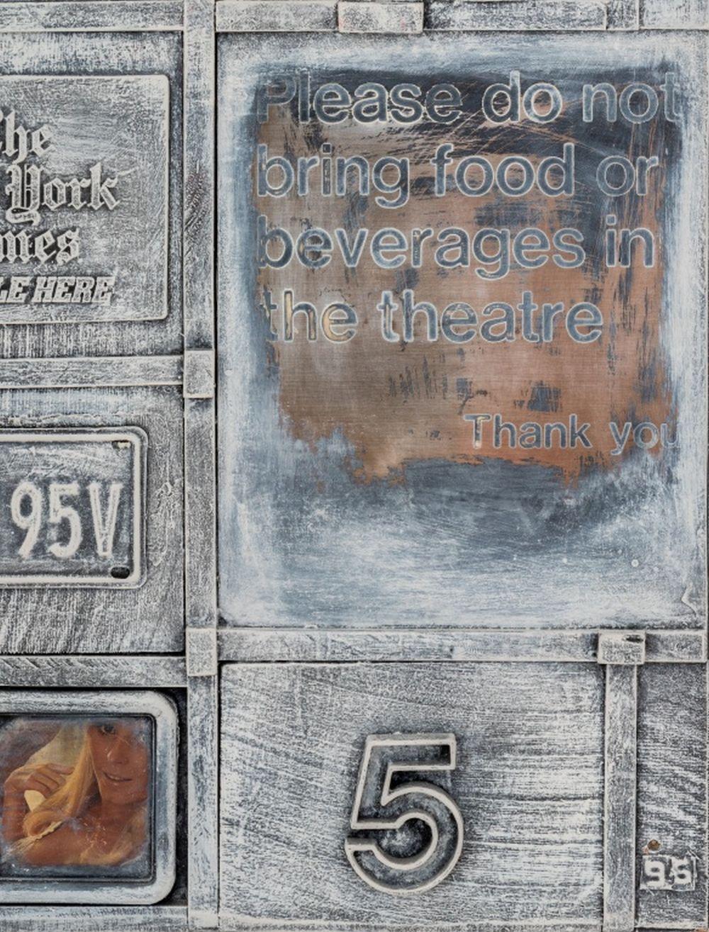 Bill Clark Found Object Assemblage on Board For Sale 3