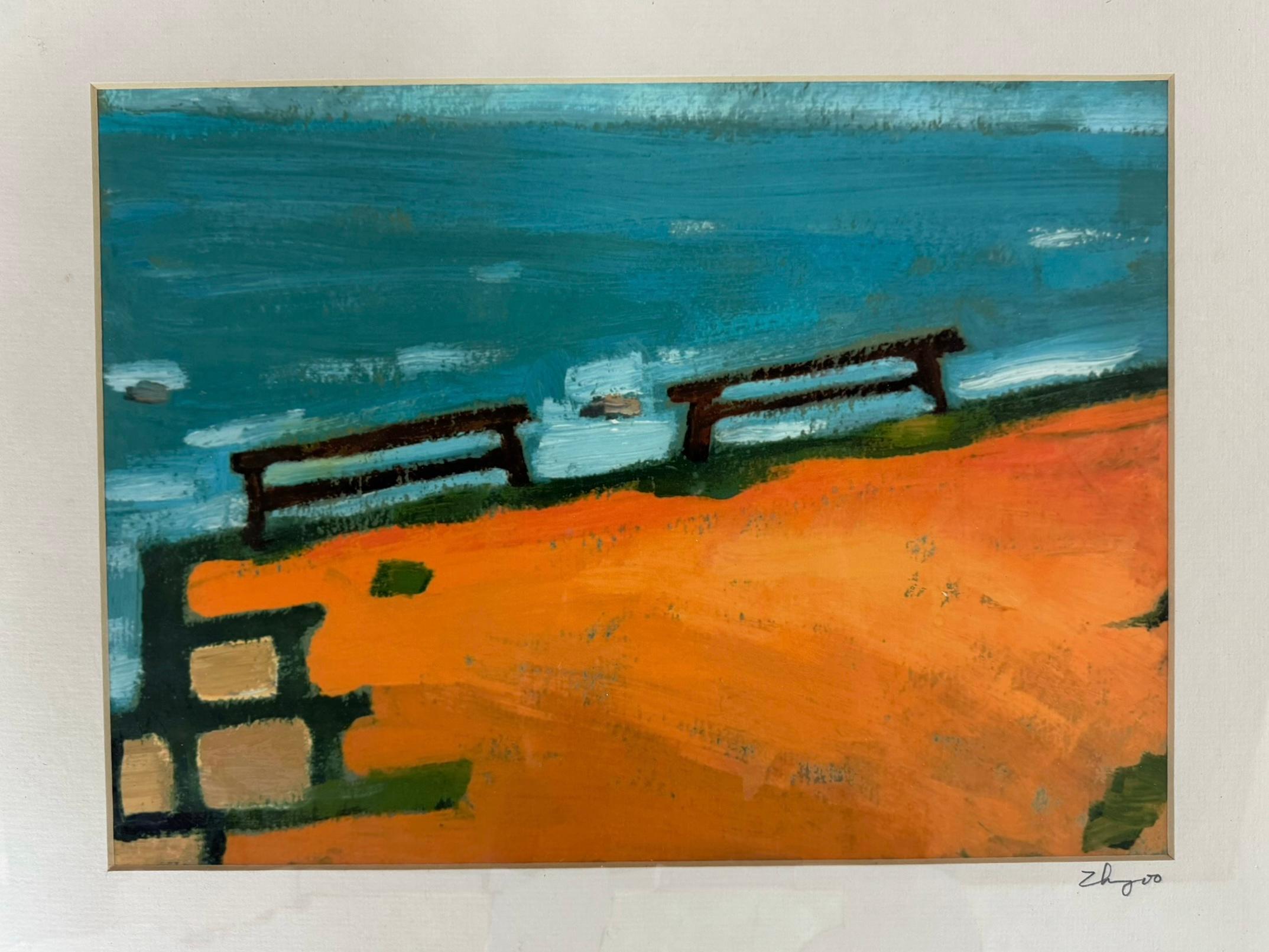 In riva al mare - Art di Unknown