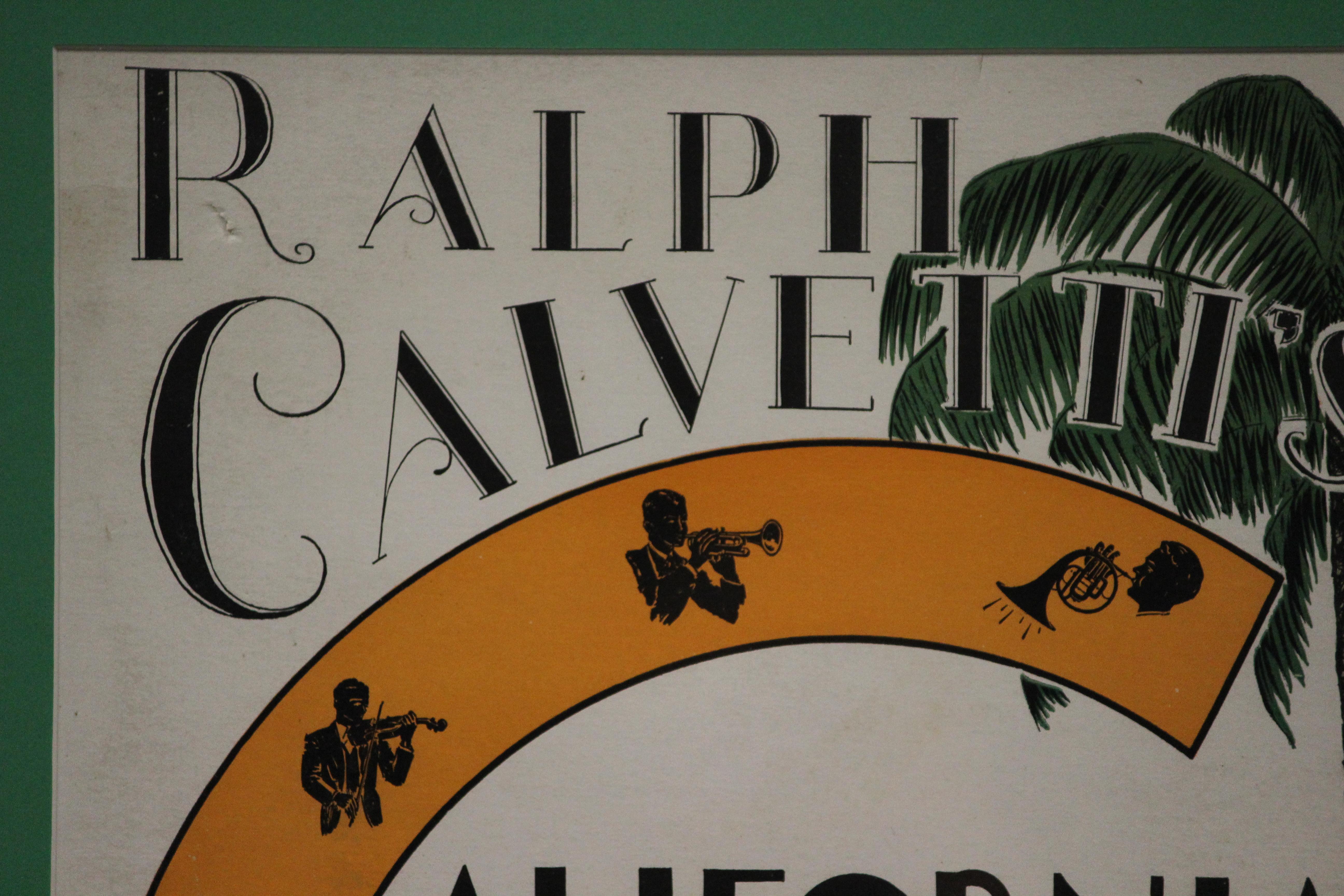 Californians Nightclub c1930s Signage en venta 1