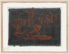 Christian Julia (1921-1991) - Milieu du 20e siècle, techniques mixtes, voyage en bateau