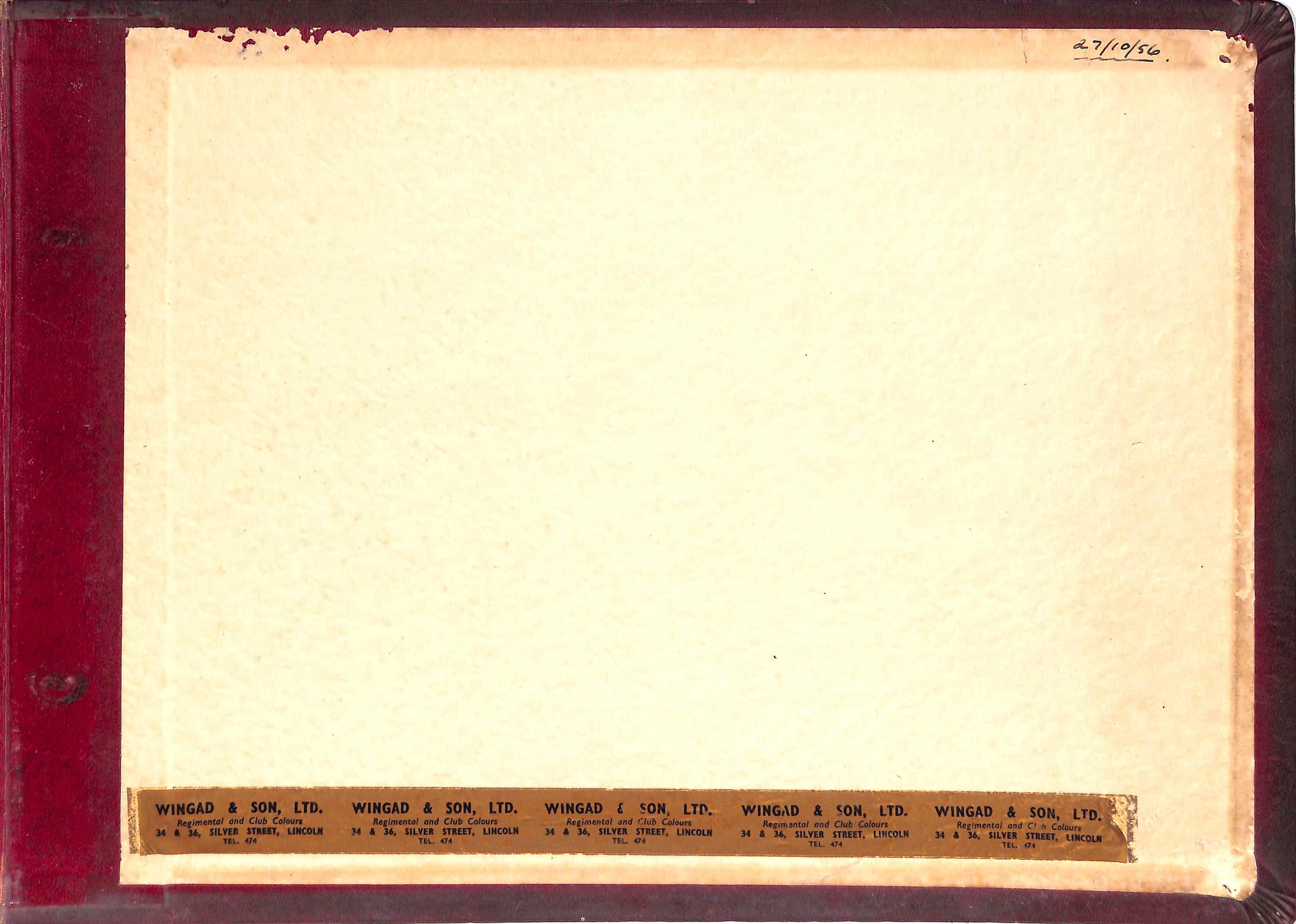 Club Colours Old Boys, University, Club And Regimental Colours Pattern Book 1956 18