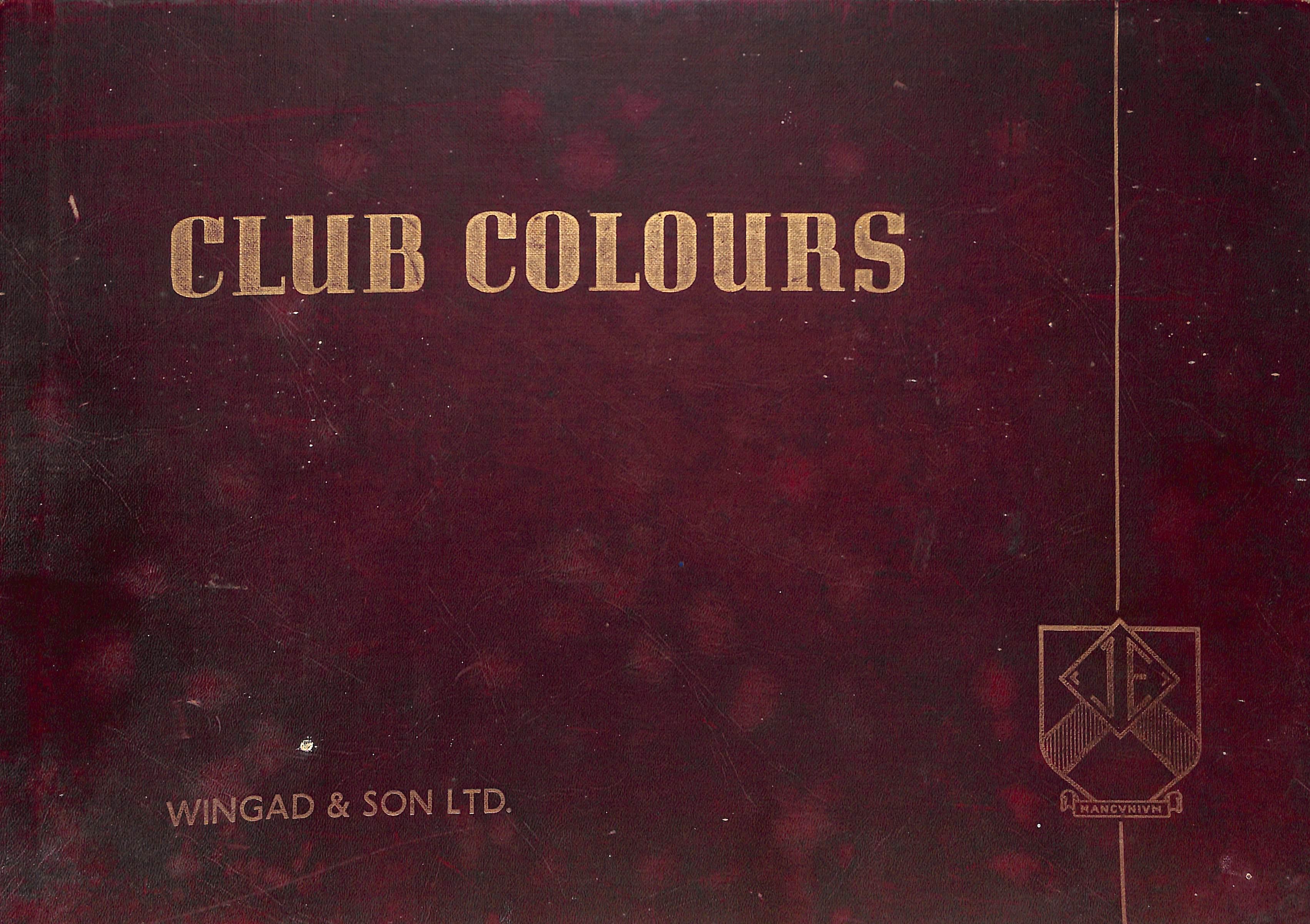 Club Colours Old Boys, University, Club And Regimental Colours Pattern Book 1956 - Mixed Media Art by Unknown