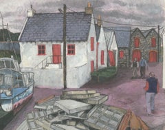 Dione Page (1936-2021) - 1993 Mixed Media, Valentia Island