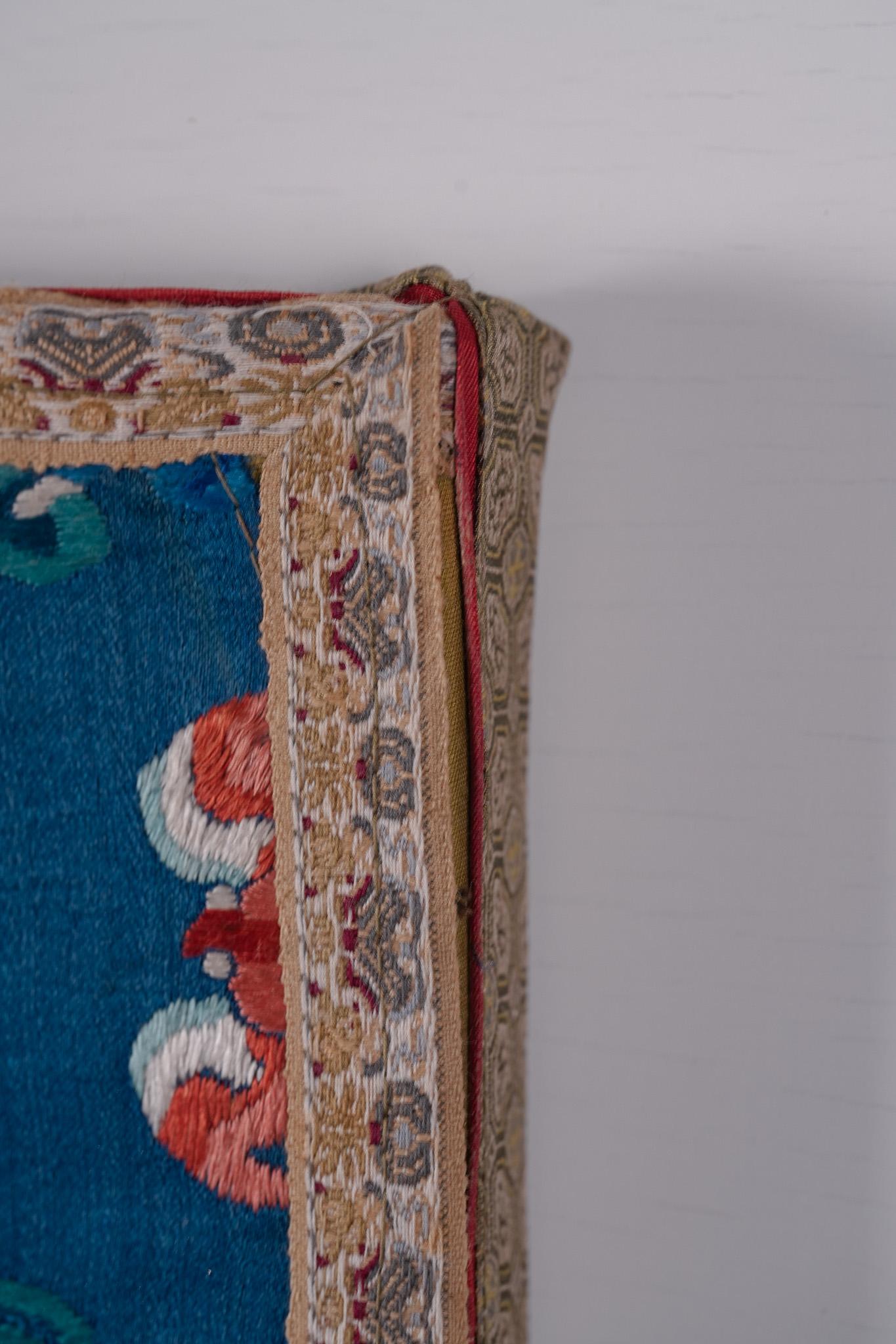 Veste del drago, antico ricamo cinese in seta della dinastia Qing in vendita 13