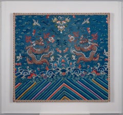 Dragon Robe, Qing Dynasty Antique Chinese Silk Embroidery