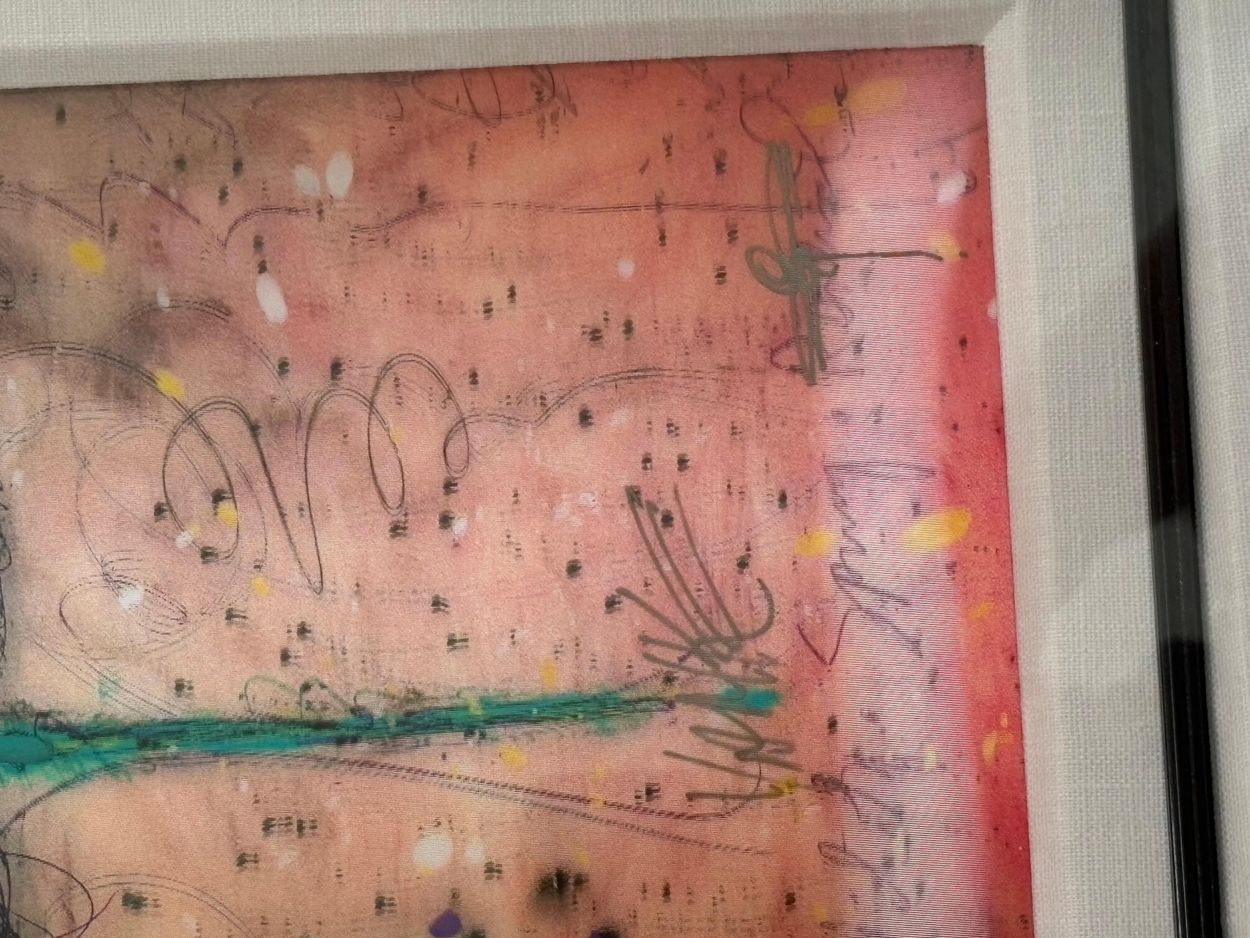 Tim Yanke Dragonfly Red Renewal 1 of 1 Mixed Media Uniquely Embellished by artist

Originally purchased from park west gallery

Frame is 23 1/2 x 21 1/2

Art is 10 x 8

Frame does have Minor dings