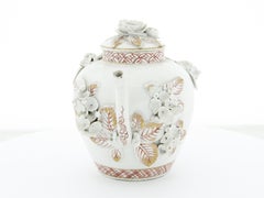 Early 18th Century, Teapot, Arita Ware, Japanese Ceramics, Flowers, Porcelain