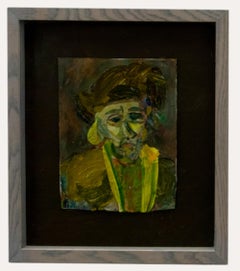 Elsbeth Juda (1911-2014) - 20e siècle, supports mixtes, autoportrait de Rembrandt