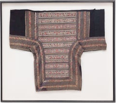 Embroidered Miao Baby Carrier Textile