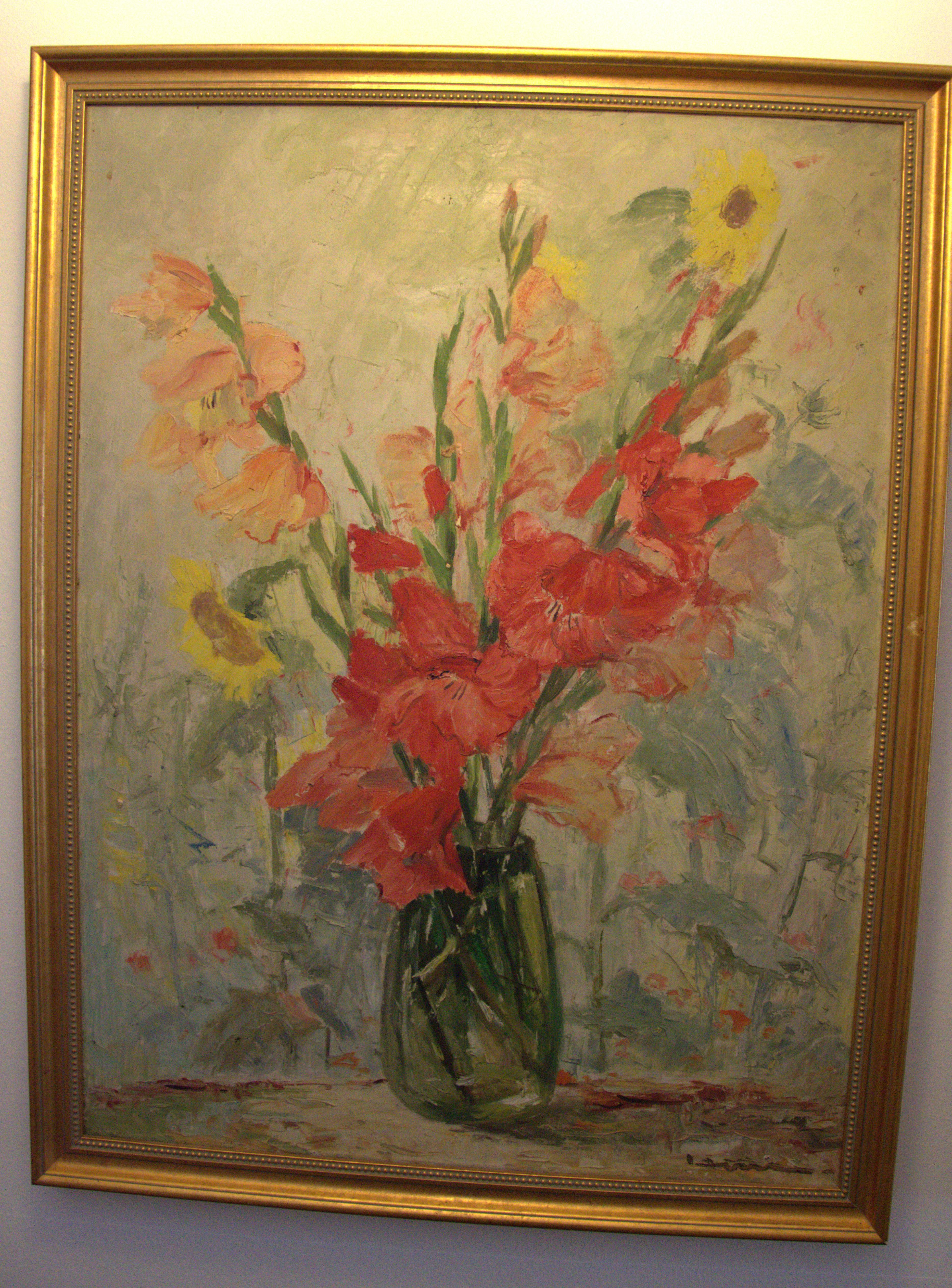 flower picture - Abstract Mixed Media Art by Unknown