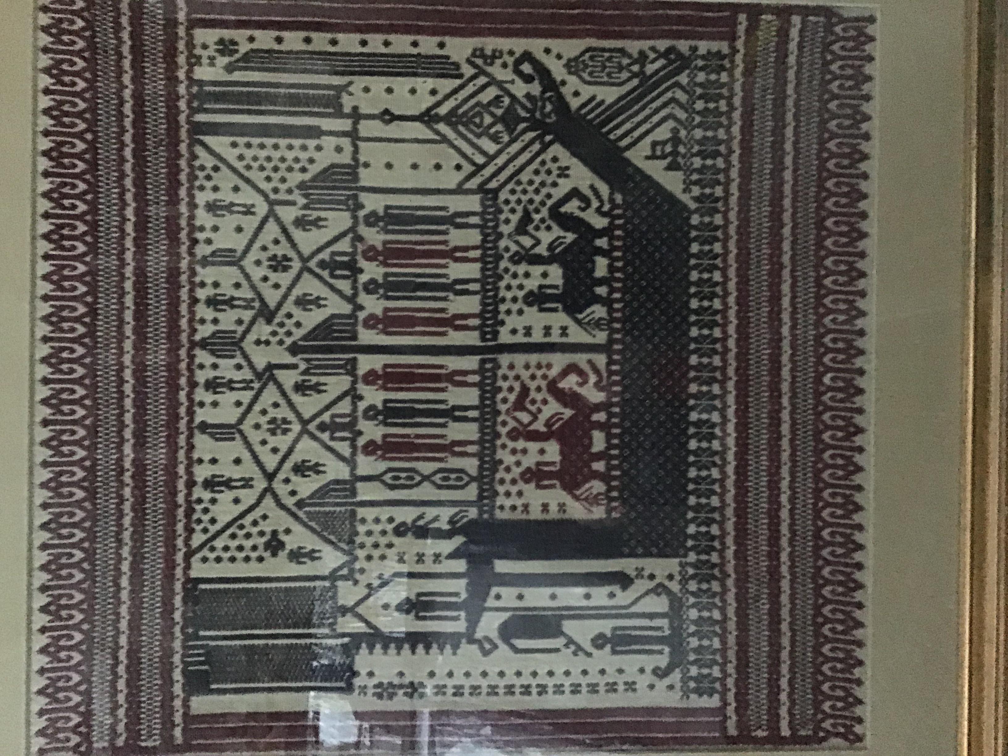IKAT sewing work antique - Academic Mixed Media Art by Unknown