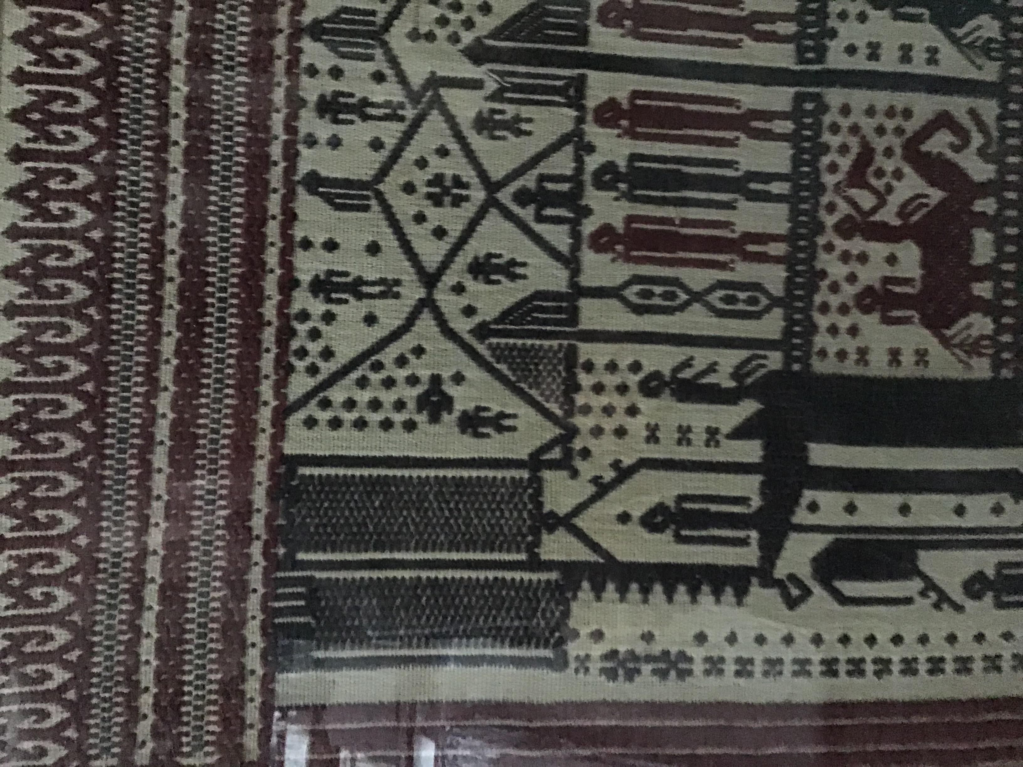 IKAT sewing work antique For Sale 1
