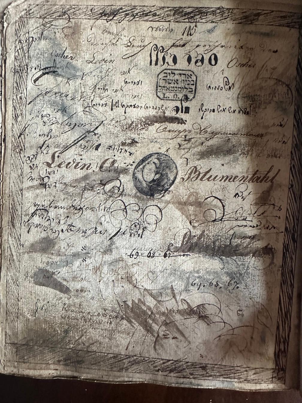 Exceedingly rare, one-of-a-kind handwritten Jewish calendrical manuscript from Władysławowie, 1837.

This book belongs in a museum.

Rebound beautifully by James MacDonald & Co.  Photos are the actual photos of the book.  See all photos.



The