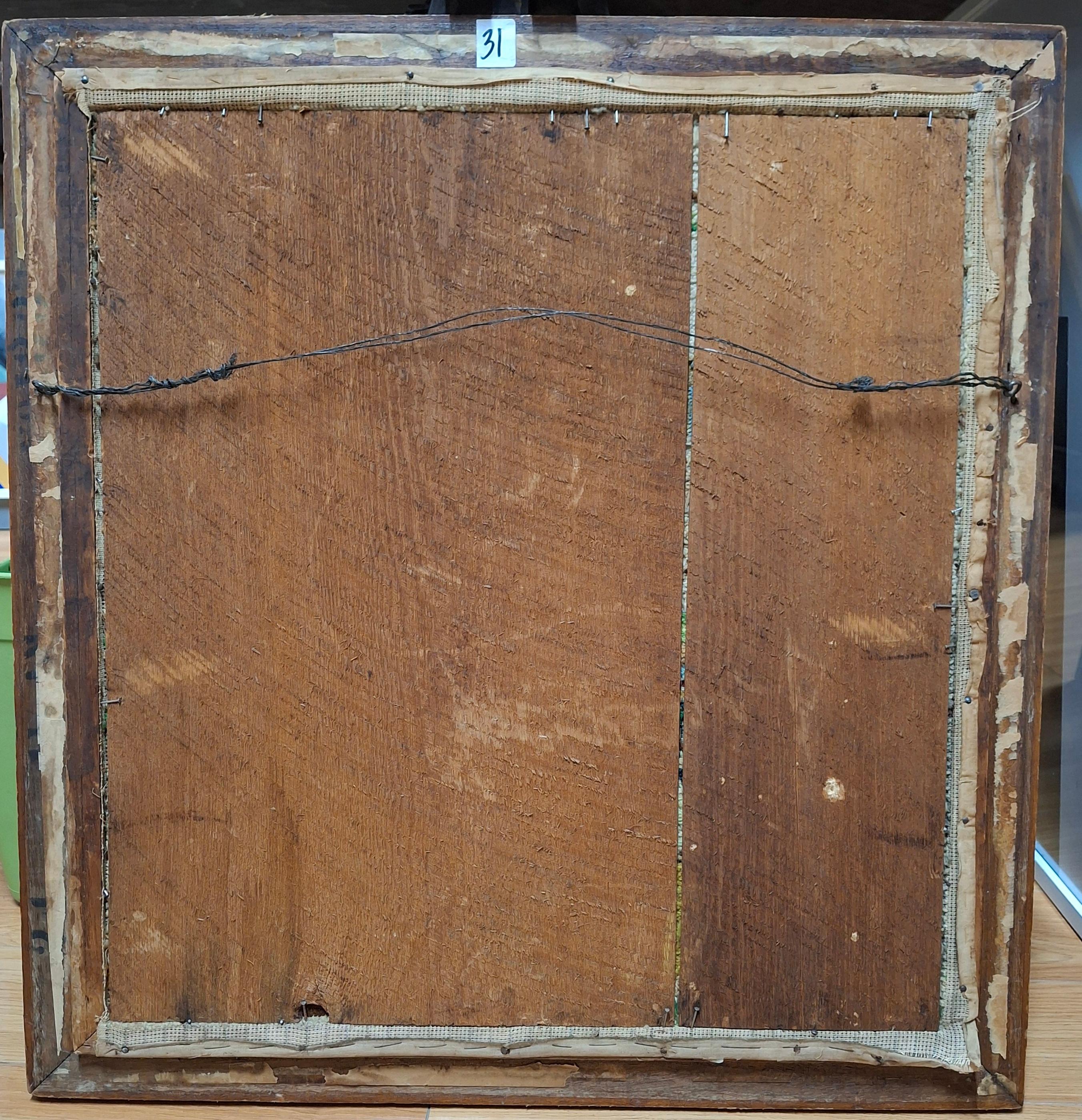 Late 19th Century Needlepoint and Petit Point Elizabethan Style For Sale 1