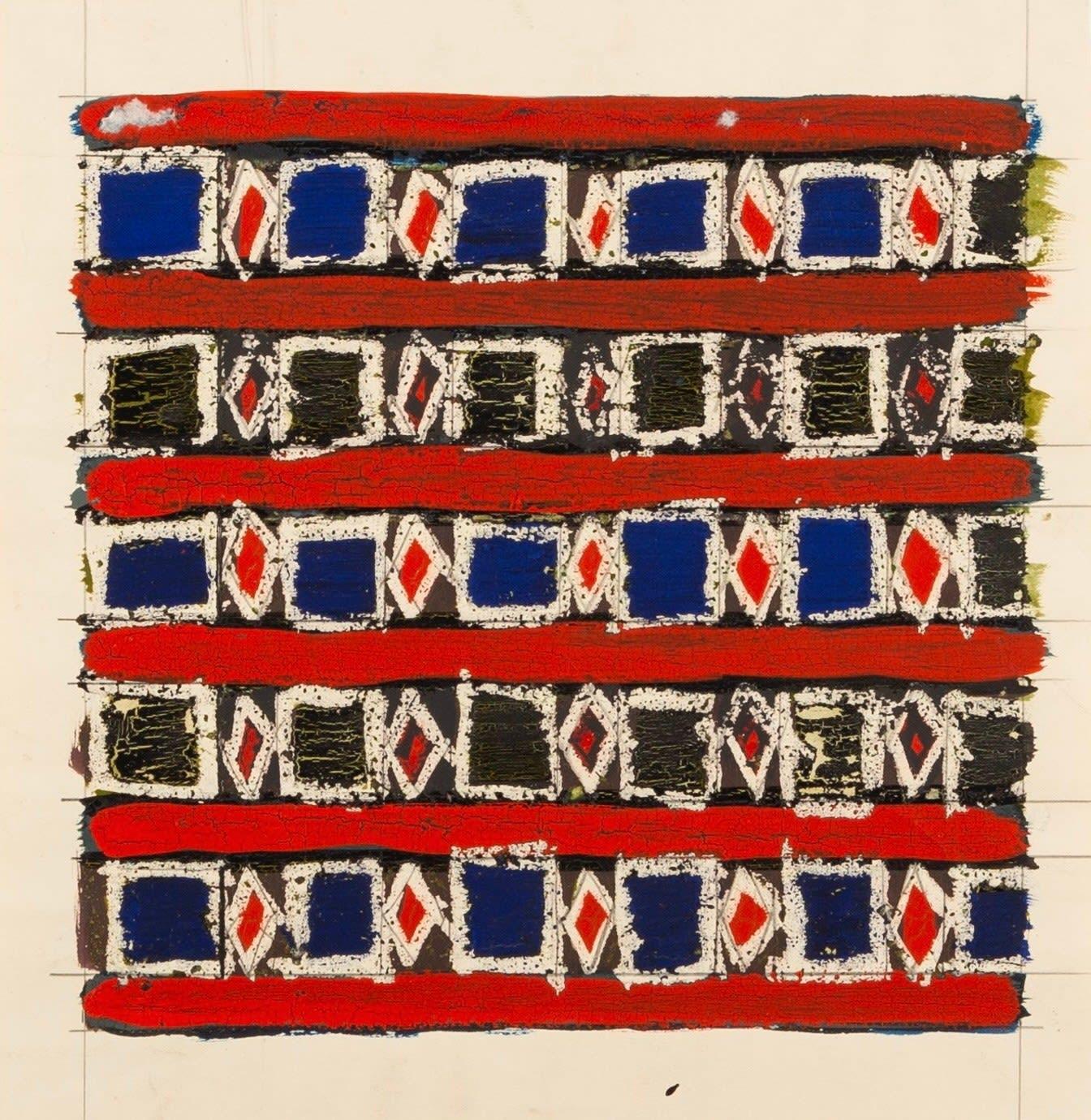 Lines and Squares, Mixed Media by Theo Mendez - Art by Unknown