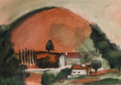 Naomi Frears (b.1963) - 20th Century Mixed Media, A View of the Village