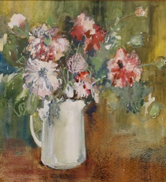 Nola Armstrong - Tecnica mista del 20° secolo, Brocca di papaveri