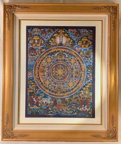 original Mandala Thangka on Canvas