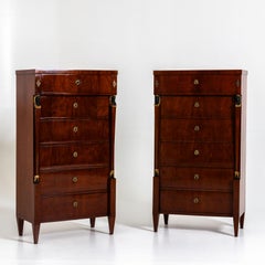 Pair of Empire Semainières, Vienna circa 1810