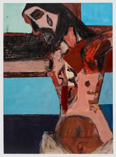 Paul Sonnabend (nato nel 1957) - Tecnica mista contemporanea, La crocifissione