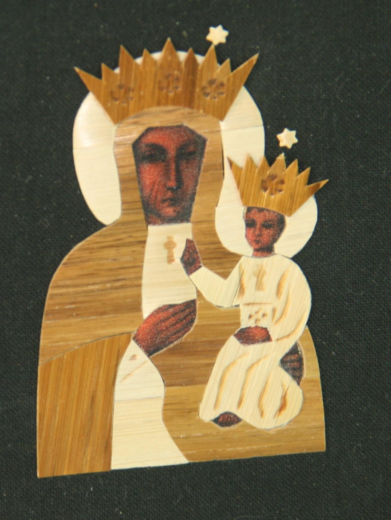 6039 Collage de placage de bois de l'église polonaise de la Vierge noire
Encadré
Taille de l'image 10.5x13.5