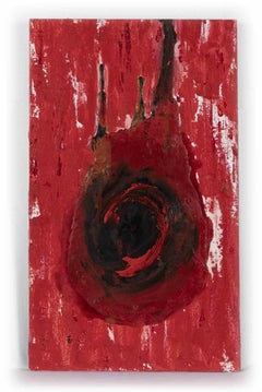 Red Expression - Mixed Media - Late 20th Century